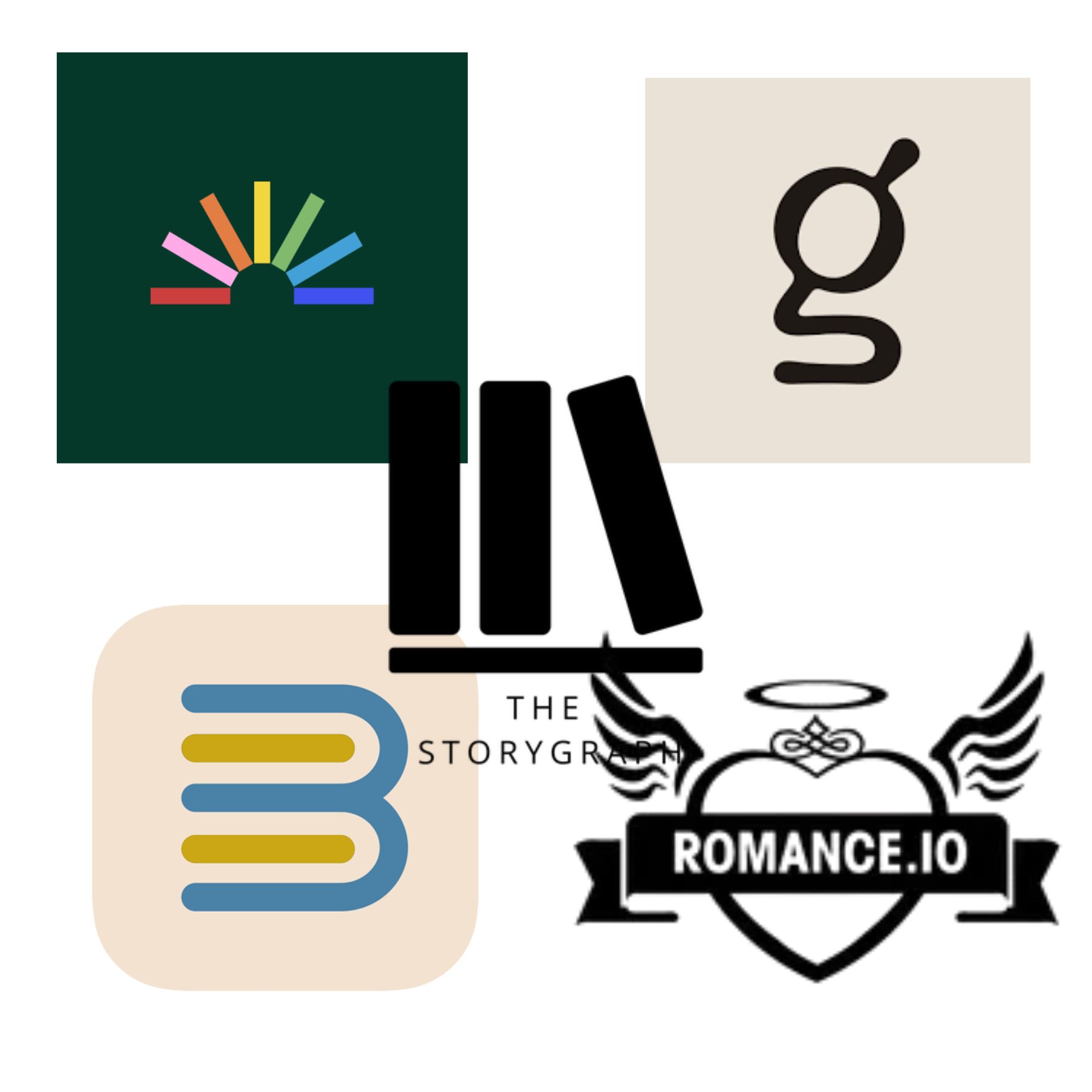 best apps for tracking books compared between fable, bookmory, goodreads, romance.io, and storygraph
